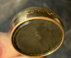 Antique circa 1919 fob 9ct gold
