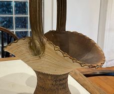 Vintage Studio Art Ceramic Flower Basket