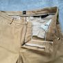BOSS Mens Chino Trousers Rice Beige Slim Stretch W32 L32 Image 7