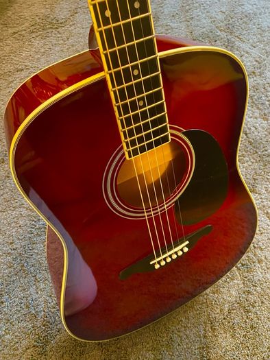 SX Acoustic Guitar + SX Gig bag