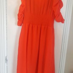Beautiful orange dress