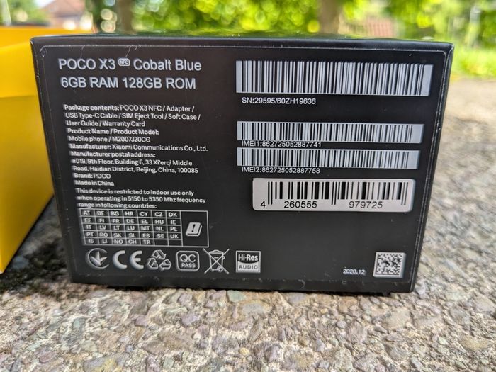 Poco X3 NFC, Cobalt Blue, 6/128 (Unlocked)