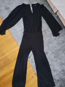 Black Flare sleeve Jumpsuit M