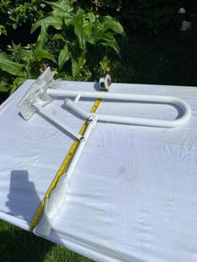 New AKW fold-up support rail