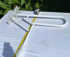 New AKW fold-up support rail