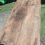 Mexican solid Wood coffee table made from church door Image 5