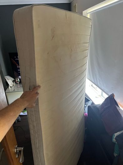 bed base and mattress