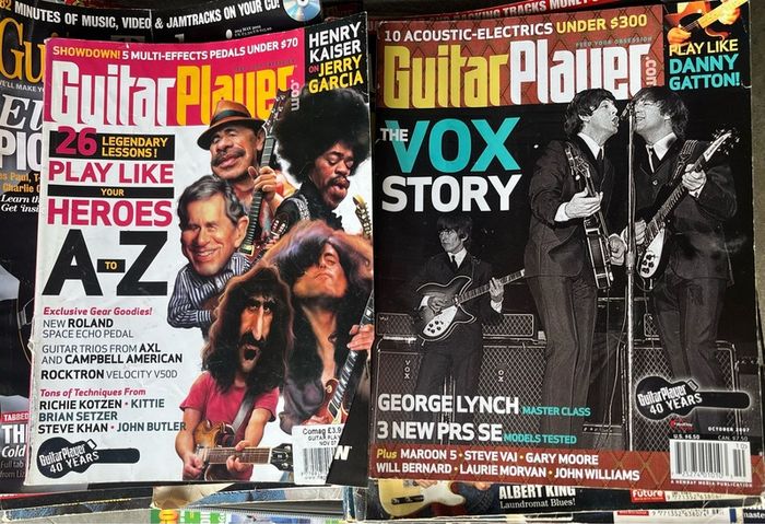 guitar magazines