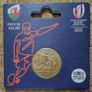 France 0.25 Euro Uncirculated Coin Set of Six 2023 - Rugby World Cup France (France, Ireland, Wales, England, Scotland, Emblem) Image 5