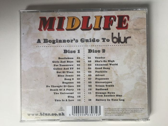 Blur [2009] Midlife: A Beginner's Guide To Blur (2CD Album)