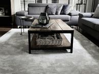 main image for ad Shaggy Rug Furry Grey or Green 200 x 290 cm  Soft Fluff-Free Pile