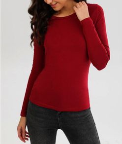 BNWT Lovely Wine Red Top size 12