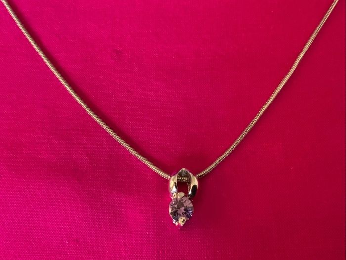 Vintage Crystal Pendant