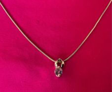 Vintage Crystal Pendant