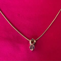 Vintage Crystal Pendant