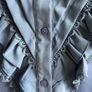 Women's Golden Line blue blouse, size L (worn by size 12 UK, EU 38) Image 4