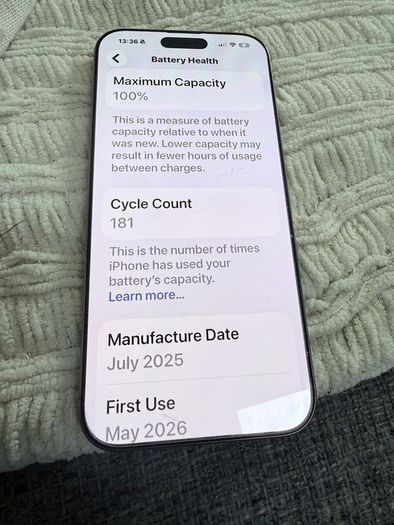 iPhone 16 Pro Max mint 1tb