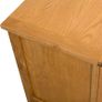 TV Cabinet 90x35x48 cm Solid Oak Wood Image 5