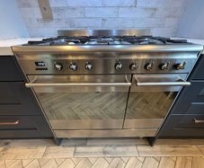 Smeg Concert 90cm Dual Fuel Range Cooker - Stainless Steel