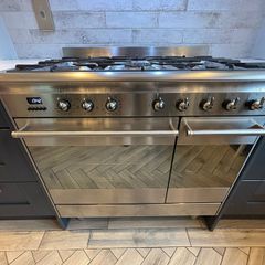 Smeg Concert 90cm Dual Fuel Range Cooker - Stainless Steel