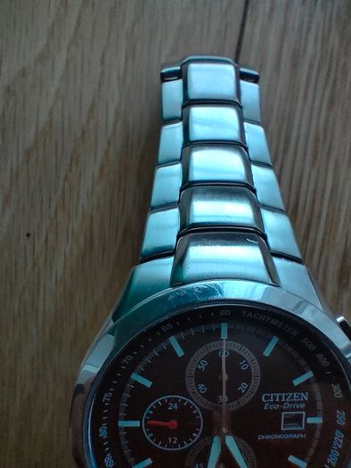 Citizen B612-S068924 Eco-Drive Chronograph - used, very good condition.