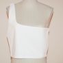 One Shoulder Crop Top SIZE UK10/UK12 Image 3