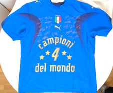 Mint 2006 Italy 'Campioni del Mondo Puma Jersey Size XL Adults
