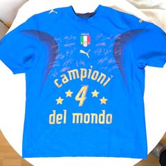 Mint 2006 Italy 'Campioni del Mondo Puma Jersey Size XL Adults