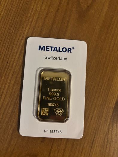 Gold Bar 1 Oz
