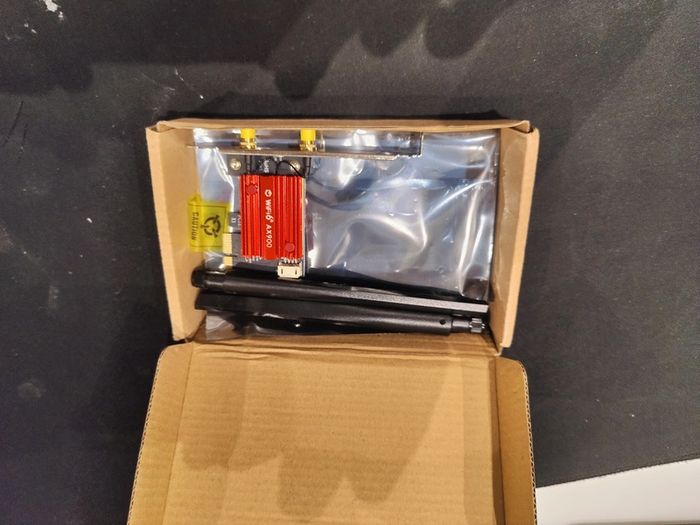 Brand new AX Wifi card with Bluetooth 5.2