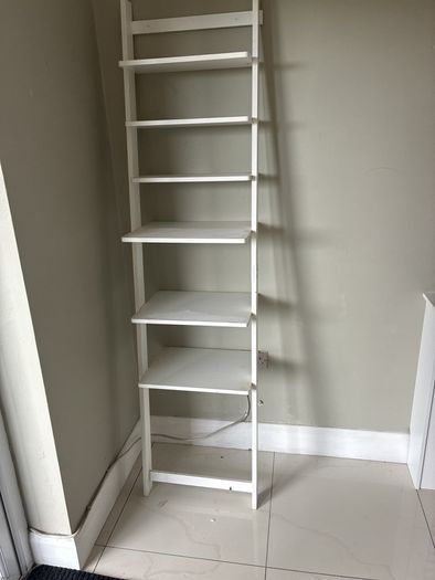 Ladder shelf