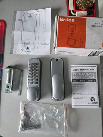 Push Button Mechanical Code Lock (Briton)