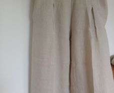 womens trousers 100%linen