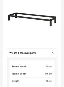 kallax storage unit frame legs