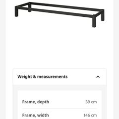 kallax storage unit frame legs
