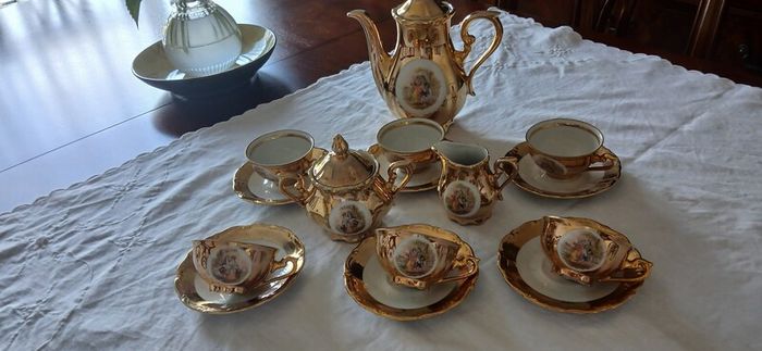 a bone china coffee set