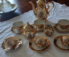 a bone china coffee set