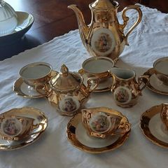 a bone china coffee set