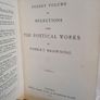 Pocket Volume of Selections from The Poetical Works of Robert Browning (HQ16) Image 2