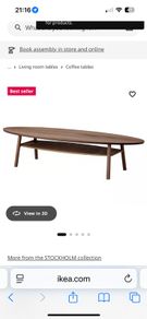 IKEA Stockholm coffee table