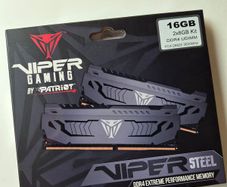 16GB (2x8GB) Patriot Viper Steel DDR4 3600Mhz