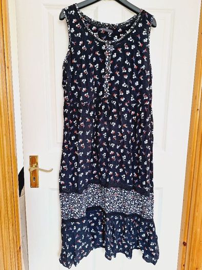 M&S Floral Pattern Dress - Size 18