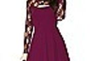 Lace Peek a Boo Dress BNWT