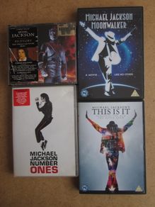 Michael Jackson Bundle CD/DVD
