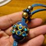Vintage Blue Necklace Image 5
