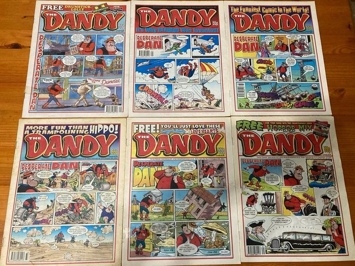 Comics: 'The Dandy' 2000,2001 and 2002 (54 numbers)