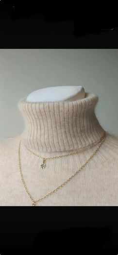 Cashmere turtleneck jumper