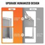 Door, 457x533 mm Single Outdoor Kitchen Door, Stainless Steel Flush Mount Door, Wall Vertical Door with Recessed Handle Image 4