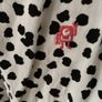 White and black animal print playsuit Image 2