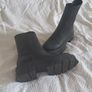 Boohoo and h&m black Boots Image 6